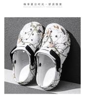 Sandalias De Verano Para Hombre Clogs Cómodas Para El Hogar Y Jardín Antideslizantes Suave Bajo La Plantilla Tamaño Grande 46 47 - details 17