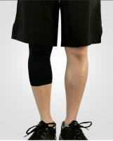 1pc Protección De Rodilla Deportiva Suave Compresión Elástica Para Ciclismo Baloncesto Manguito De Apoyo Articulación De La Rodilla Transpirable Para Adultos - details 8
