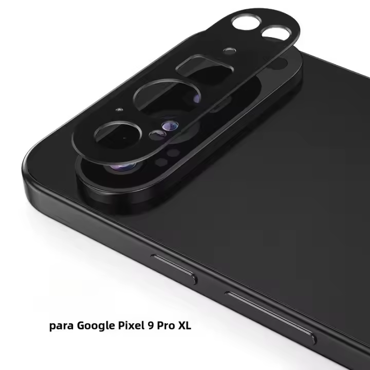 Protector De Lente De Cámara De Aluminio Para Google Pixel 9 Pro XL / Pixel9 / Pixel9Pro 5G Cubierta Protector De Cámara HD en Prueba De Huellas - 1