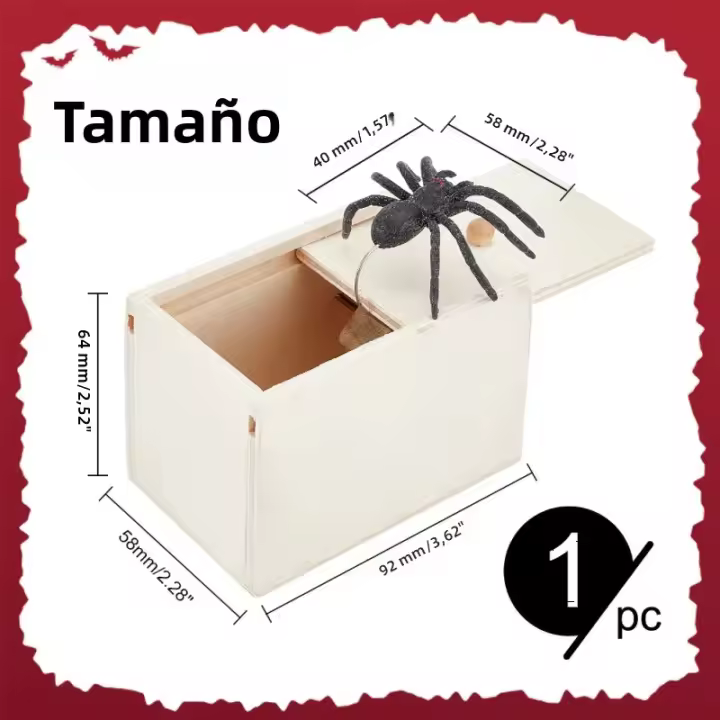 Caja De Joyería De Madera No Terminada Rectangular Con Tapa Plegable Y Cierre Frontal Para Artesanías Y Almacenamiento En El Hogar 13x6.1x7.9cm - 1
