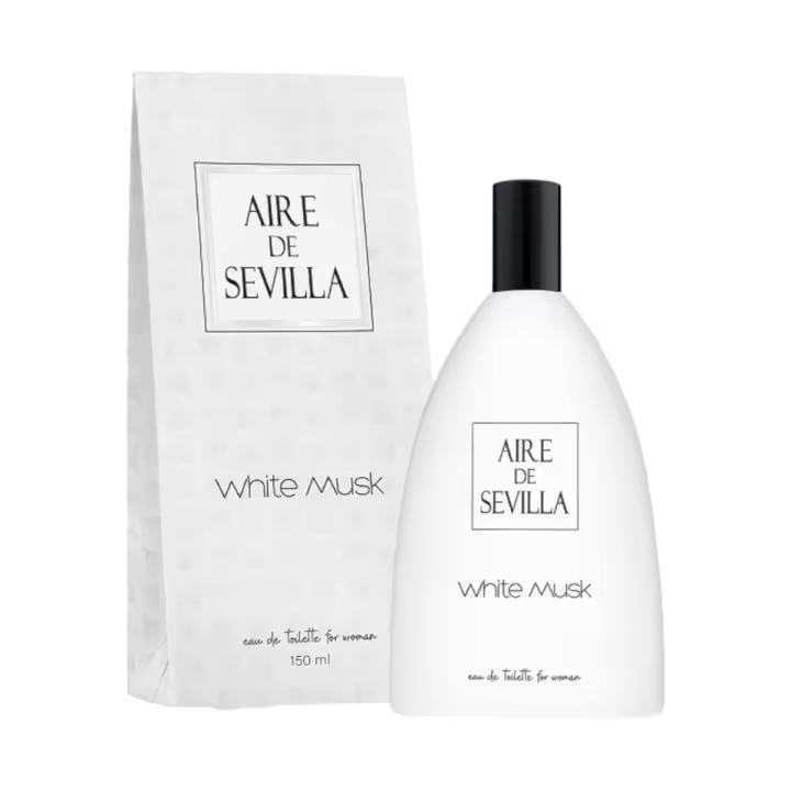 AIRE DE SEVILLA White Musk perfume Eau de toilette para ella Colonia de White Musk para mujer 150 ml - 1