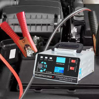 Cargador De Batería De Coche 400W 24V 12V Cargador Automotriz De Mano Para Batería De Coche Trickle Charger - details 1