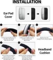 Auriculares Bluetooth, Hasta 50 Horas de Duración DE LA Hatería, Carga Ráfaga, Diadema, Negro - details 1