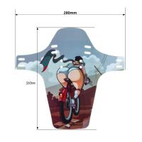 Par De Guardabarros Universales Para Bicicleta MTB Y Carretera Colores Frontal Y Trasera Accesorios De Ciclismo - details 1