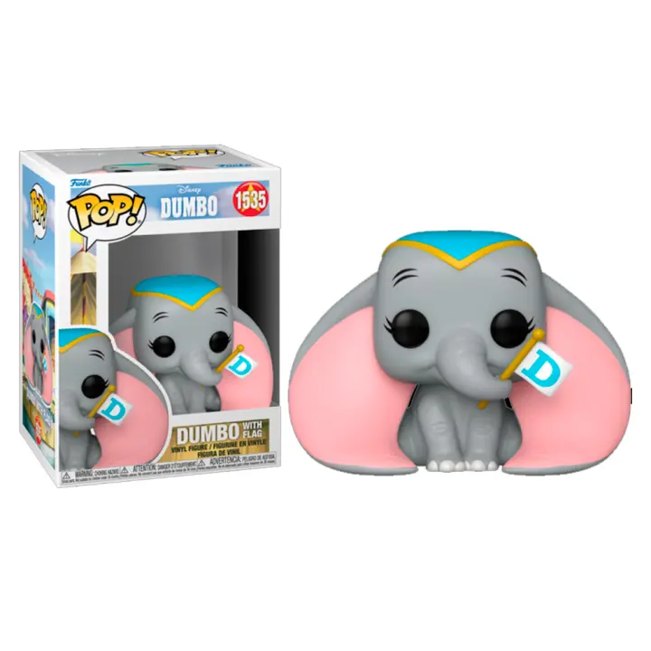Dumbo Disney Pop Funko with flag con bandera 1535 - 1
