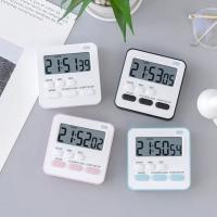 Reloj De Cocina Con Timer Digital Y Alarma Mostrador De Plástico Para Cocinar Y Dormir Timer De Cocina Con Pantalla Digital - details 1