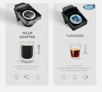 Hibrew H1b 6-En-1 Cafetera Capsulas Portatil , Cafetera Superautomatica Tanque De Agua De 600 Ml, Cafetera Express 19 Bares, Modo FríO/Caliente, Indicador Led, Para CáPsulas Kcup/Nes/Dg/Polvo De Espresso, Color Beige - details 19