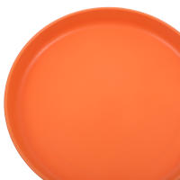 Juego De 4 Tazas De Alimentos Para Gatos Con Diseño De Gato Anti-Fatiga Platos Planos Para Acuarela Y Alimentos Dish Para Mascotas Interiores Material PP Resistente - details 0