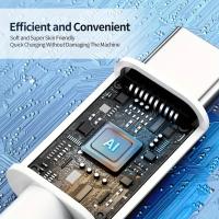 Cable De Carga Rápida USB C a Tipo C 100W Para iPhone 15 plus pro Max Samsung Moto Huawei Honor Realme iQOO Dual Tipo-C De Doble Conector - details 2