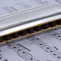 SUZUKI Folkmaster Blues Harmonica 10-Orificios Diatónico Para Principiantes Clave De C a B E F G 20 Tonos Gaita De Blues - details 4