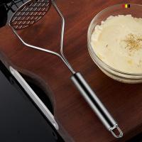 Prensa De Papas Y Hígados De Acero Inoxidable Herramienta De Fruta Y Verdura Masher De Carne Molida Creativa Presión De Barro Ricer Presión De Aguacate - details 4