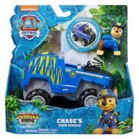 SPIN MASTER - PATRULLA CANINA - Pack Figura Chase Jungle Pups y Vehículo Tiger Lanza Proyectiles - Patrulla Canina Juguetes - 6067758 - Juguetes Niños +3 Años Regalo Niño +3 Años  - details 1