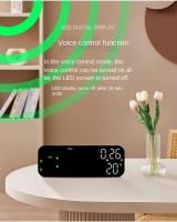 Multifunctional LED Digital Clock, Voice-Activated Alarm Clock, Temperature Monitoring Clock, 2 Sets of Alarm Clocks, 3 Gears Brightness Adjustment, 23 Hours 9 9 Minutes 59 Seconds Countdown Timer - details 2