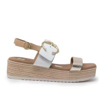 Sandalias plataforma mujer TINA KIZ 5705 BLANCO SANDALIA HEBILLA PLATAFORMA BLANCO 35154 25V - details 3