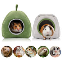 Casa De Algodón Para Hamster Y Cojín Caliente De Invierno Para Mascotas Pequeñas Caja De Acogida Para Rata/Guinea Pig/Hedgehog - details 6