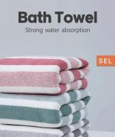Toalla De Baño Absorbente Y Gruesa De 70x140cm Para Niños Y Adultos Toalla Ancha De Velours Coral 1PC Toallas De Baño - details 0