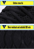 Zapatos De Correr Para Hombre Transpirables Antiguo Y Antiolor Zapatillas De Correr Con Cordones Casual Para Adultos - details 5
