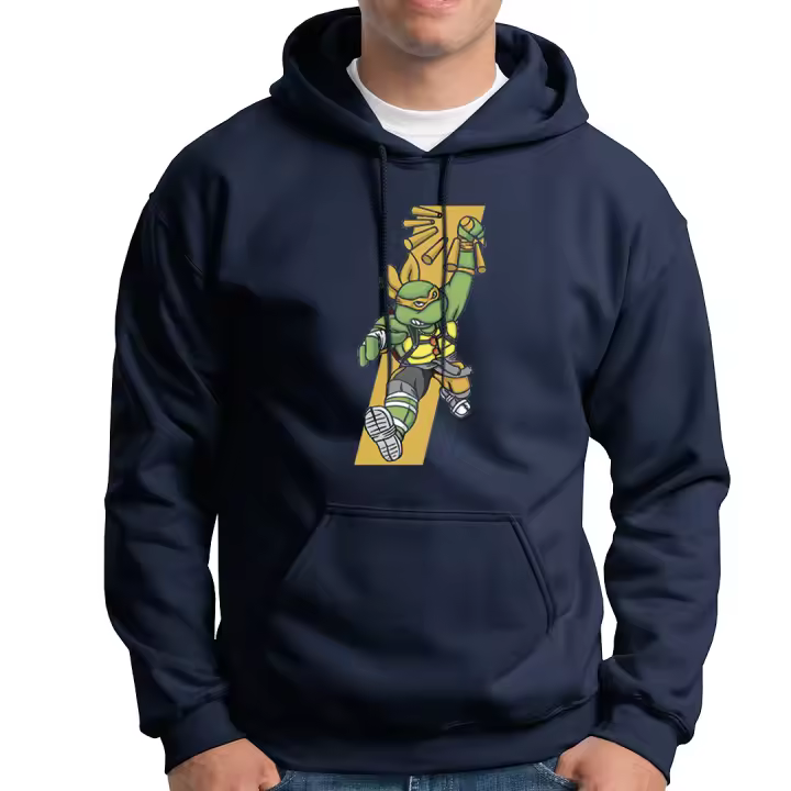 Sudadera con capucha Tortugas Ninja. Leonardo. Raphael. Donatello. Michelangelo. Cowabunga. Varios colores. Todas las tallas. - 1