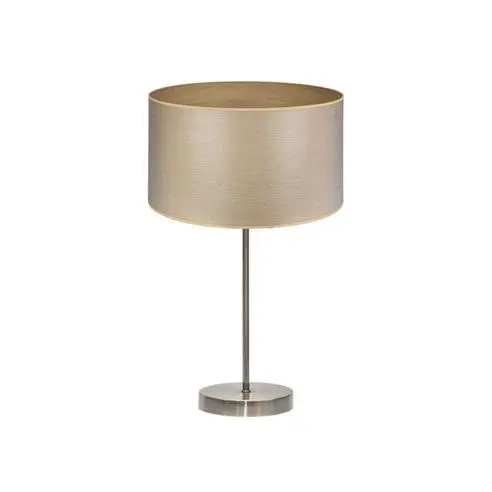 FABRILAMP Lámpara de Mesa Sobremesa Alto Tania 1xe27 Cuero/madera Clara 62x30x30 Cm - Diseño Elegante - 1