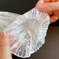 Muñequeras De Encaje Y Malla Para Verano Protección UV Delgadas Y Transpirables Estilo De Moda Para Conducir Y Montar En Bicicleta Cubierta De Brazo De Seda Con Lazo Para Mujer - details 12