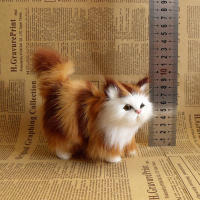 Juguete De Peluche De Gato Simulación Suave Muñeco De Peluche Modelo De Gatito Realista Para Niñas Y Niños Regalo De Cumpleaños O Día De San Valentín - details 3