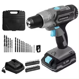 CECOTEC 70008 Taladro atornillador con perforador de batería y velocidad de 1550 rpm Perfect Drill 2020 Advance - 1
