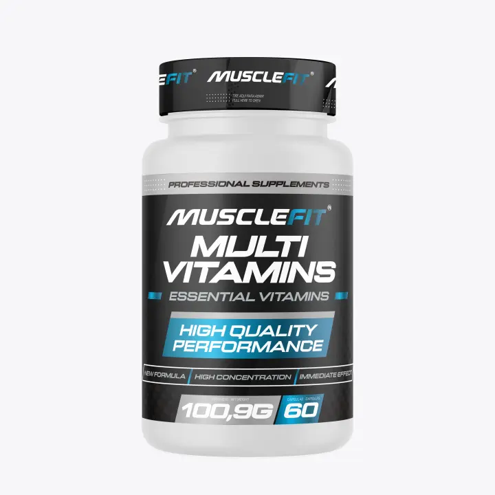 Multivitaminas - MuscleFit │60 cápsulas│Vitaminas y Minerales - 1