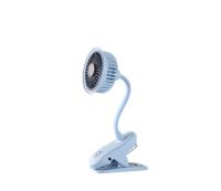 Mini ventilador de Clip de Mano Portátil | Ventilador eléctrico de escritorio silencioso recargable por USB | Ventilador de refrigeración pequeño para dormitorio de estudiantes de alta calidad - details 3