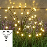 Lámpara De Vuelo De Mosca Solar Para Jardín IP65 Impermeable Con 6/8/10 Cabezas LED Iluminación De Camino Exterior Estrella Solar - details 2