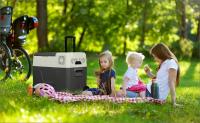 AREBOS Caja refrigerada 39L con ruedas coche nevera APP congelador caja camping - details 1