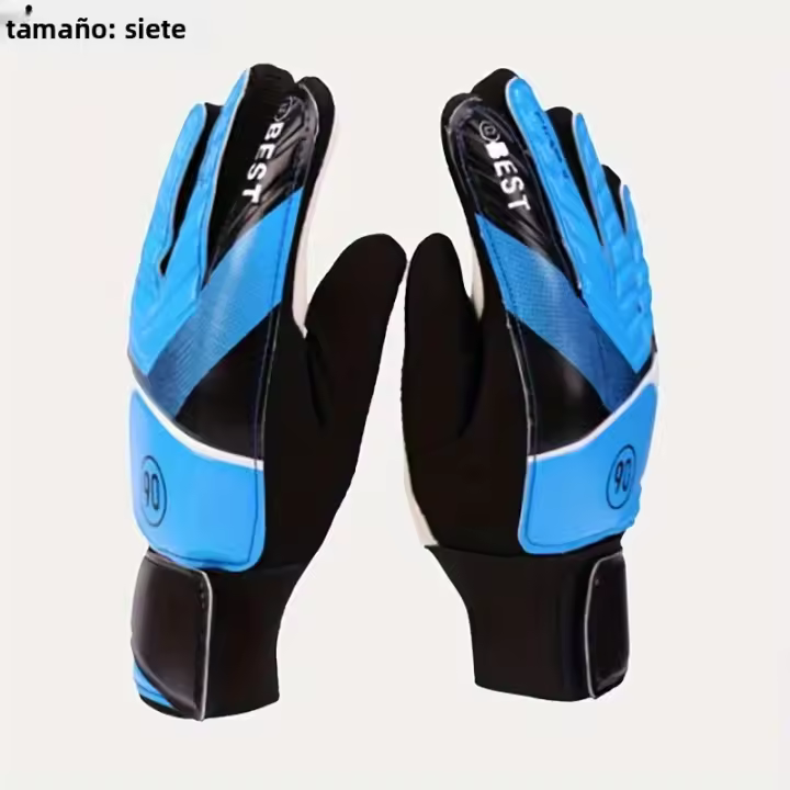 Guantes De Portero De Fútbol Con Látex Protección Antideslizante Para Adultos Guantes De Portero De Soccer Unisex - 1