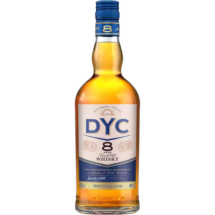 DYC 8 Años - Whisky Español Envejecido 8 Años - 1
