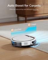ILIFE V3X Aspiradora robot, 2 en 1 aspiradora y fregona, succión de 3000Pa, recipiente de polvo de 300 ml, planificación giroscópica, control inteligente de la aplicación, tiempo de ejecución de hasta 120 minutos - details 3