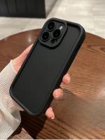 Funda De Silicona Suave De Color Sólido Para iPhone 11 12 13 14 15 pro Max XS X XR 7 8 15 6 plus SE2020 Protección De Lente De Cámara Anti-Resbaladiza Resistente Al Agua Y Polvo - details 3