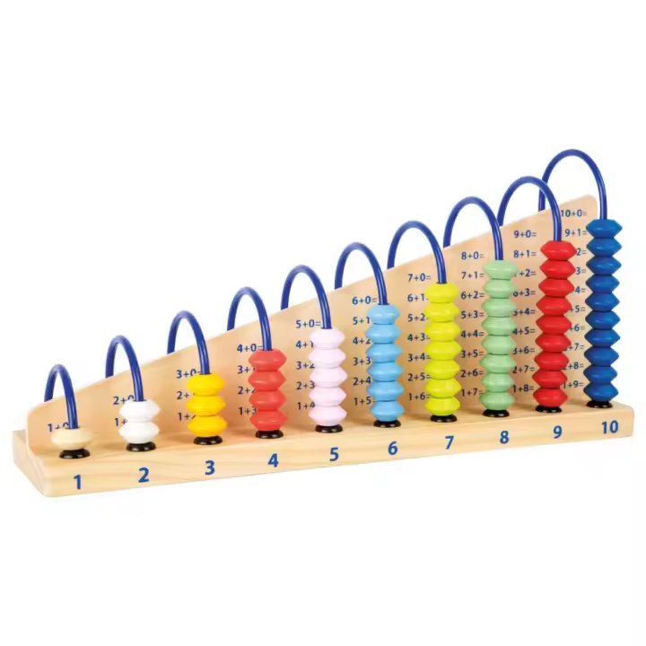 Juguete de Madera Small Foot: Circuito de Cálculo para Aprendizaje Lúdico de Números y Cantidad - 1