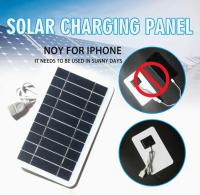 1pc Portable Solar Charger with USB Output for Outdoor Use,, Suitable for Travel and Camping, Mobile Phone Charging, Flashlight, Fan - details 4