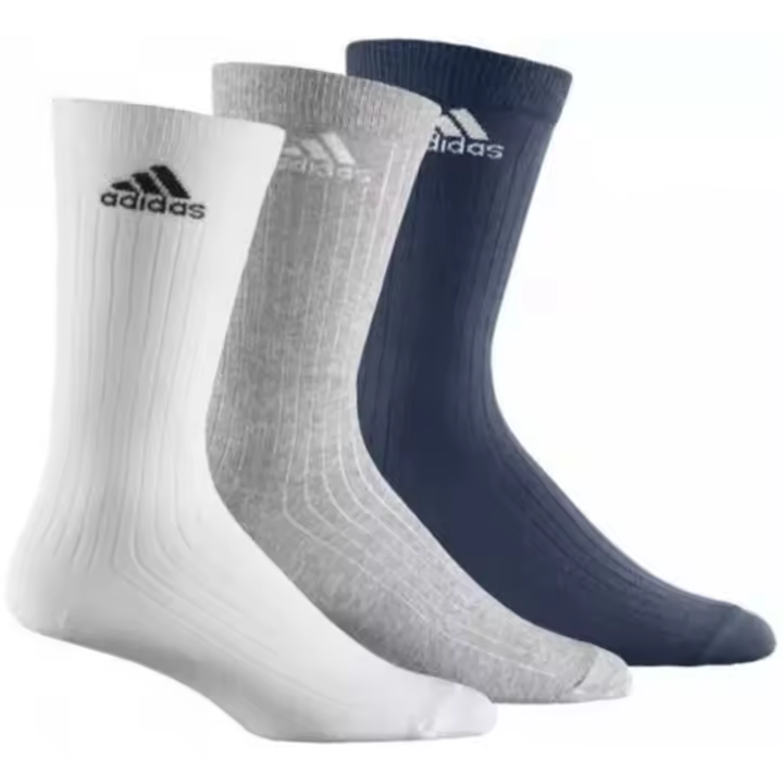 Calcetines Adidas Crew Rib 3Pack para niños unisex en color multicolor - 1