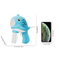 Pistola De Burbujas Automática Con 10 Agujeros Para Niños Juguete De Exterior No Requiere Pilas Ni Agua Específico Para Edad 3-6 Años Material ABS Unisex - details 10