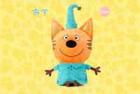 Muñeco De Peluche Gato Anime 33cm Genuine Kid Tри Кота Mi Familia Three Happy Cats Cookie Candy Pudding Juguete Kawaii Para Adultos Y Adolescentes - details 1