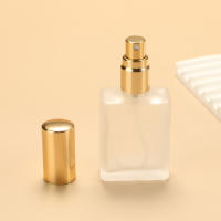 Botella De Spray De Vidrio Templado Recargable 15ml Con Tapa Contenedor De Perfume Para Viaje O Regalo Botella Reutilizable Para Cosméticos Y Bebidas - details 1