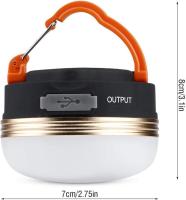 3 modos de iluminación LED Luz de camping recargable ahorro de energía, luz LED impermeable de la tienda, lámpara al aire libre de alto brillo para camping tienda accesorio de viaje - details 0
