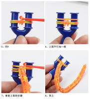 Kit De Hacer Pulseras De Loom Colores Creativos Para Niñas Juguetes De Manualidades DIY Con Cinta De Goma Regalo De Cumpleaños - details 15