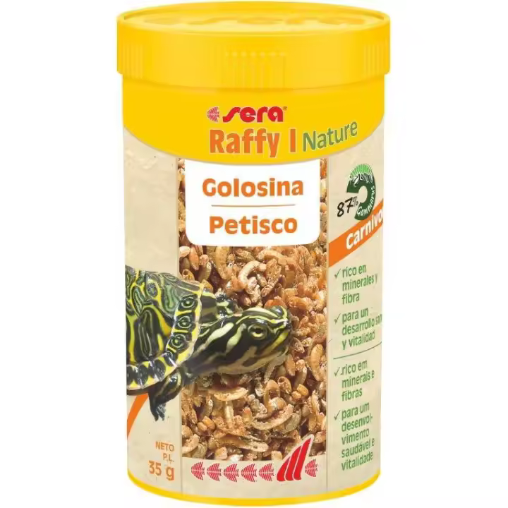 Sera Raffy I Nature | Golosina para Tortugas Acuáticas y Reptiles | Sin Colorantes Ni Conservantes - 1