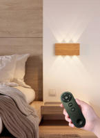 Lámpara De Pared Remotamente Controlada Con Luz Nocturna Y Dimming Toque Carga Tipo-C Decoración Para Pasillo Y Escalera 3 Colores 5200mAh - details 7
