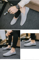Zapatos Casuales Para Hombre Lona Slip on Loafers Moda Lujo Zapatos De Vestir Formales Para Boda Y Fiesta Talla Grande - details 6