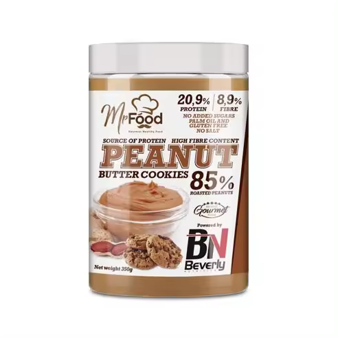 Beverly Nutrition Crema de Cacahuete sabor Cookie sin Aceite de Palma 8436009392310   ALIMENTACION DEPORTIVA, PROTEINA, - 1