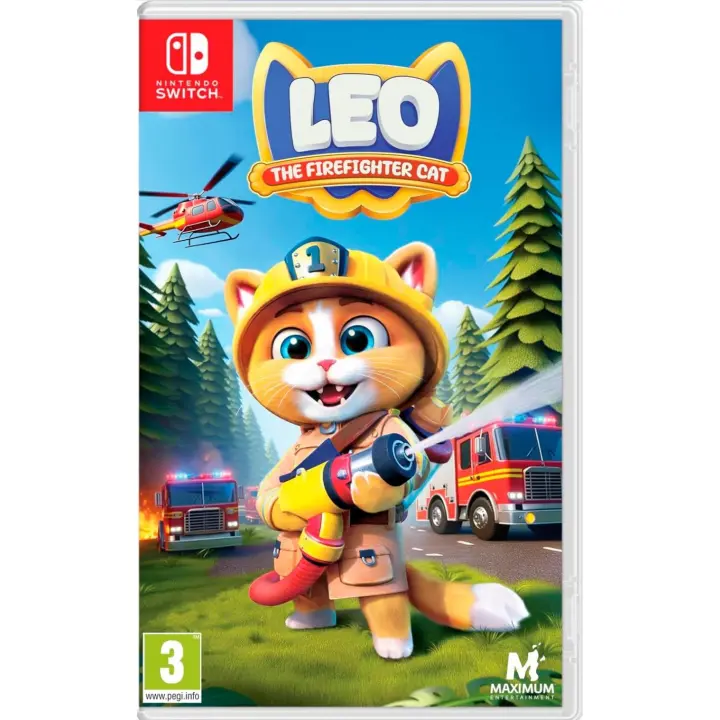 Leo the Firefighter Cat - 1