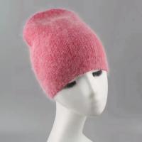 Gorro De Piel De Conejo De Nueva Moda 2024 Para Mujer Con Cabello Largo Caliente Y Suave Gorro De Invierno De Color Sólido Simplicidad Y Calidez Para Exterior - details 12