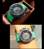 Reloj Deportivo De Cuarzo Para Hombres MEGIR Con Grande Dial Luminiscencia Resistente Al Agua Cronógrafo De Correa De Silicona Y Manos Luminosas 8115 - details 17