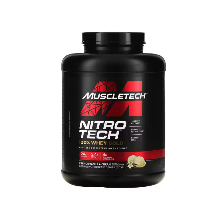 Muscletech Nitro Tech Whey Gold 2.27 Kg French Vainilla - 1